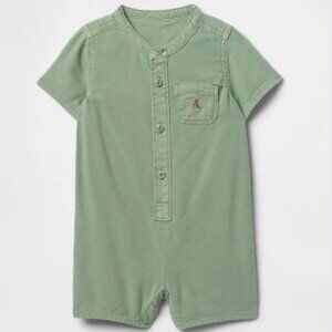 Green Baby Pocket Shorty One-Piece | GAP